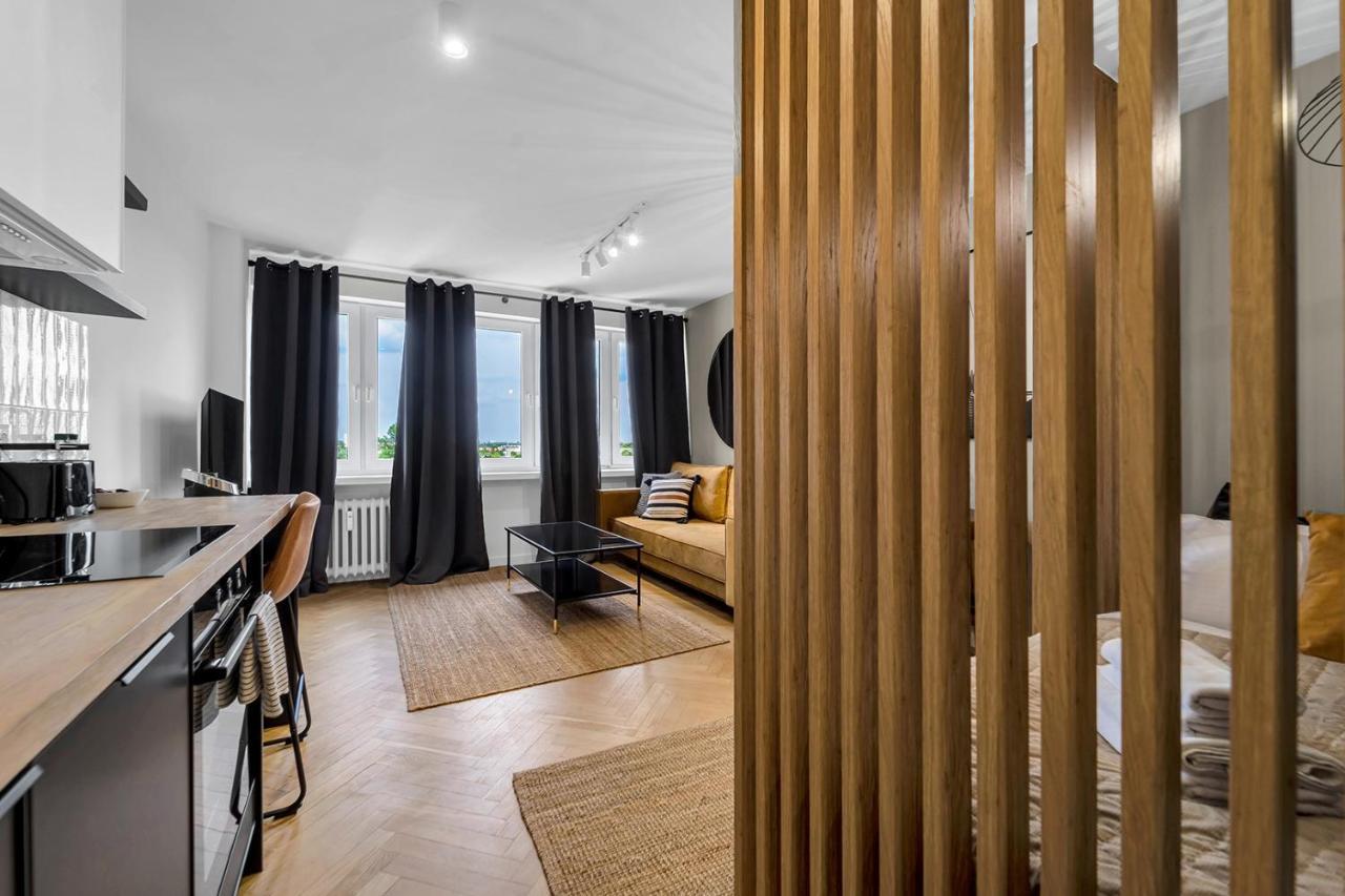 Park Sady Zoliborskie Modern Apartment ワルシャワ エクステリア 写真